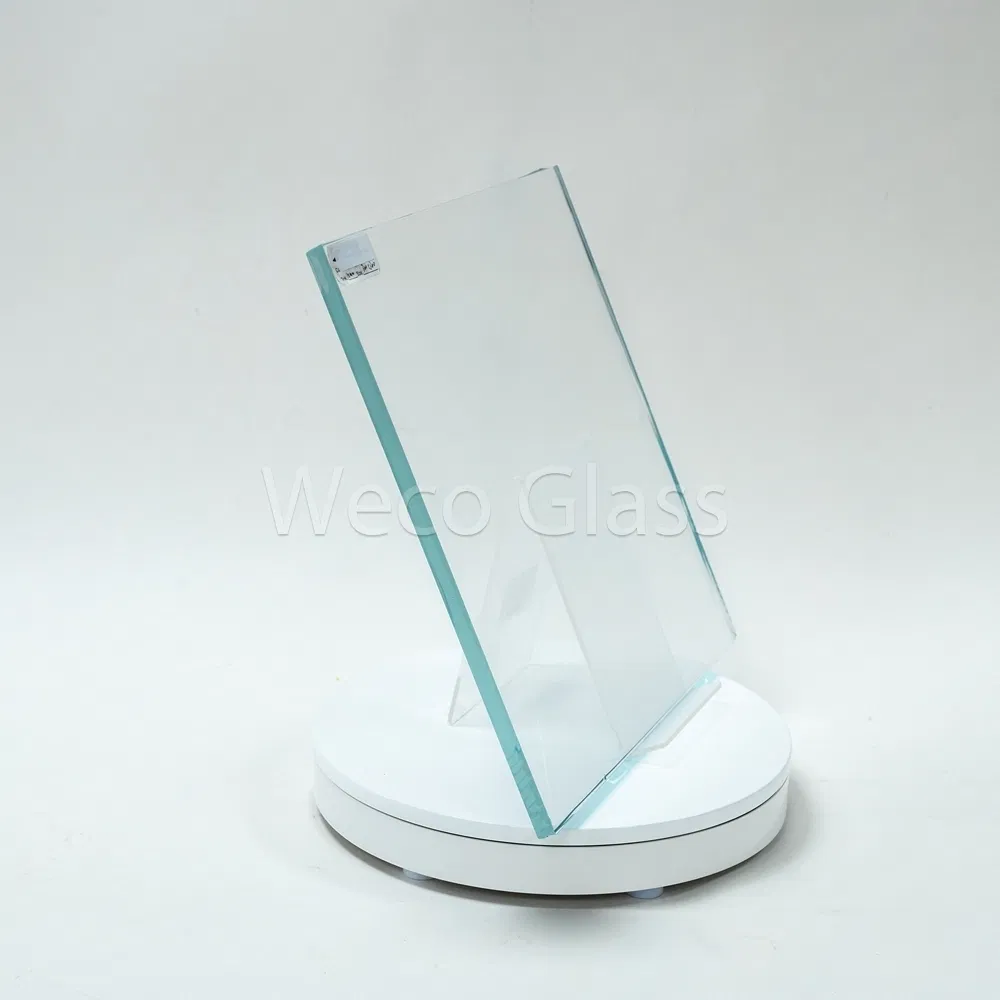 Easy Cleaning 3300X2250mm Size Ultra Clear Float Security Glass for Window