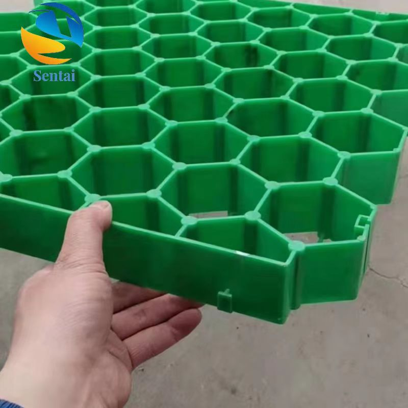 Grass Planting Grid Manufacturer Produces 70mm High Lawn Grids for Garage Fire Fighting and Climbing Surfaces, and 70mm High Lawn Grids