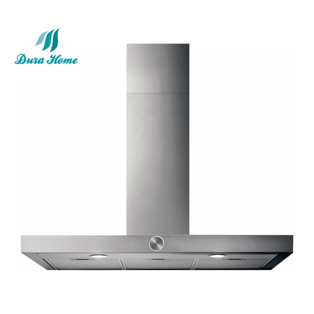 Island Range Hood Kitchen Hood Cooker Hood in Stainless Steel, 110V, 90-250W Power