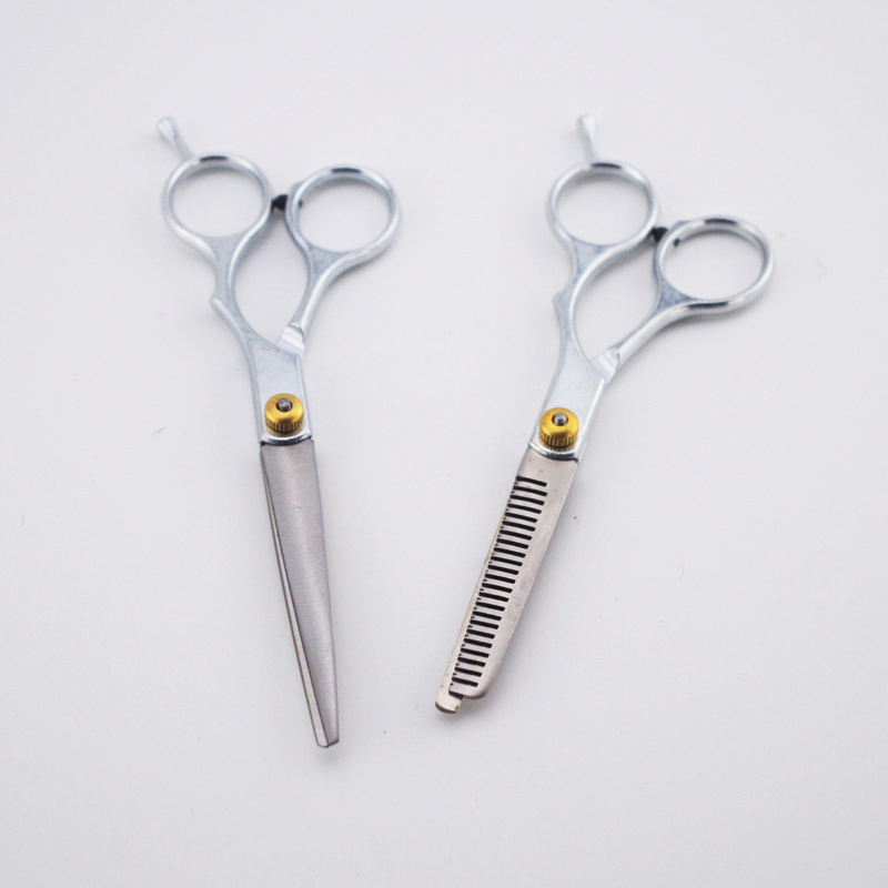2PCS/Set Hair Scissors Salon Hairdressing Professional Barber Scissors Hair Scissors