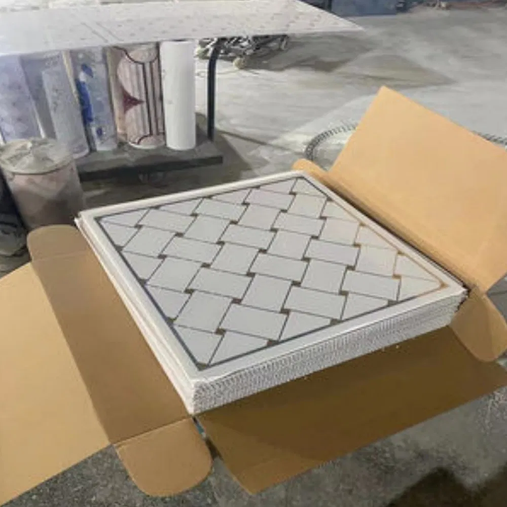 Decoration Material Suspended Square 60*60 Ceiling Panel PVC Ceiling 3D Wall Panel From China Factory