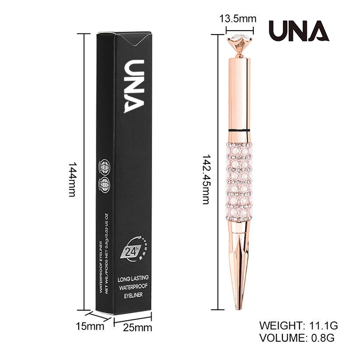 Luxury Diamond Liquid Waterproof Long-Lasting High-Quality Black Eyeliner
