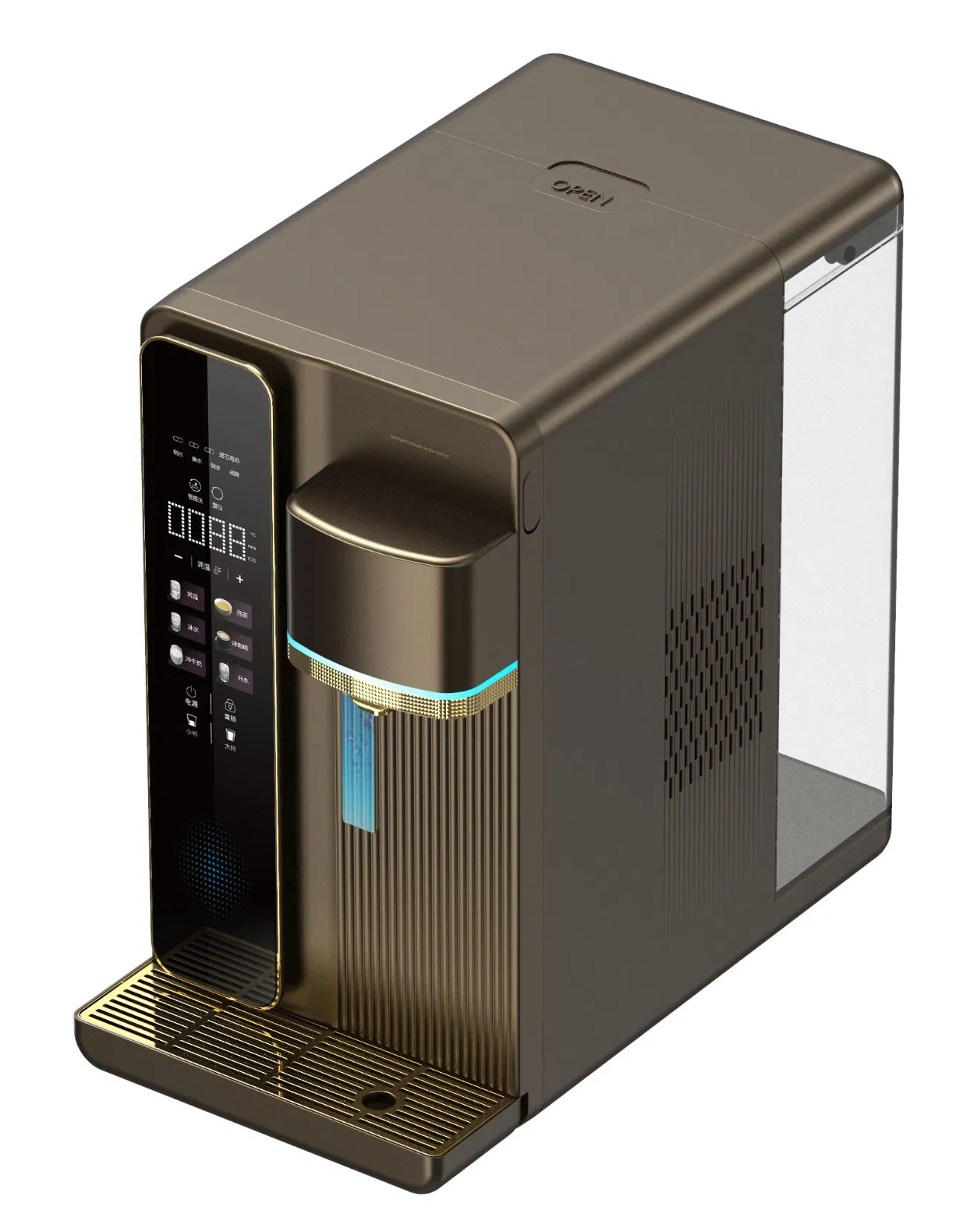 RO Water Dispenser Customized Countertop Instant Hot&Cold RO Water Purifier 6 Stage Filtration
