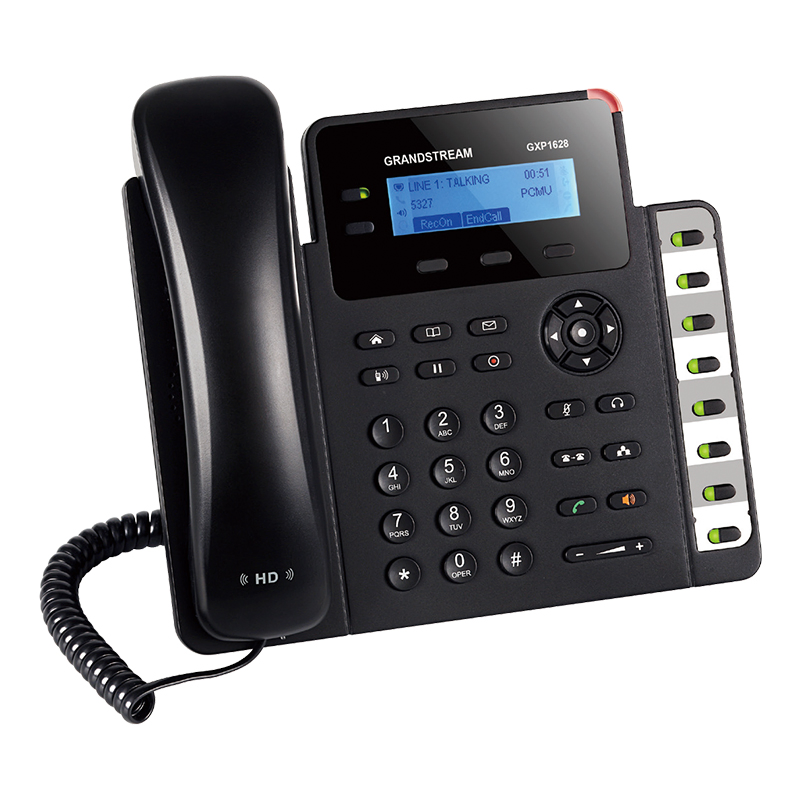 Grandstream GRP1628 Poe IP Phone with 3-Party Conference Support