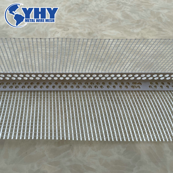 160g 4X4mm White High-Quality PVC Corner Bead with Fiberglass Mesh