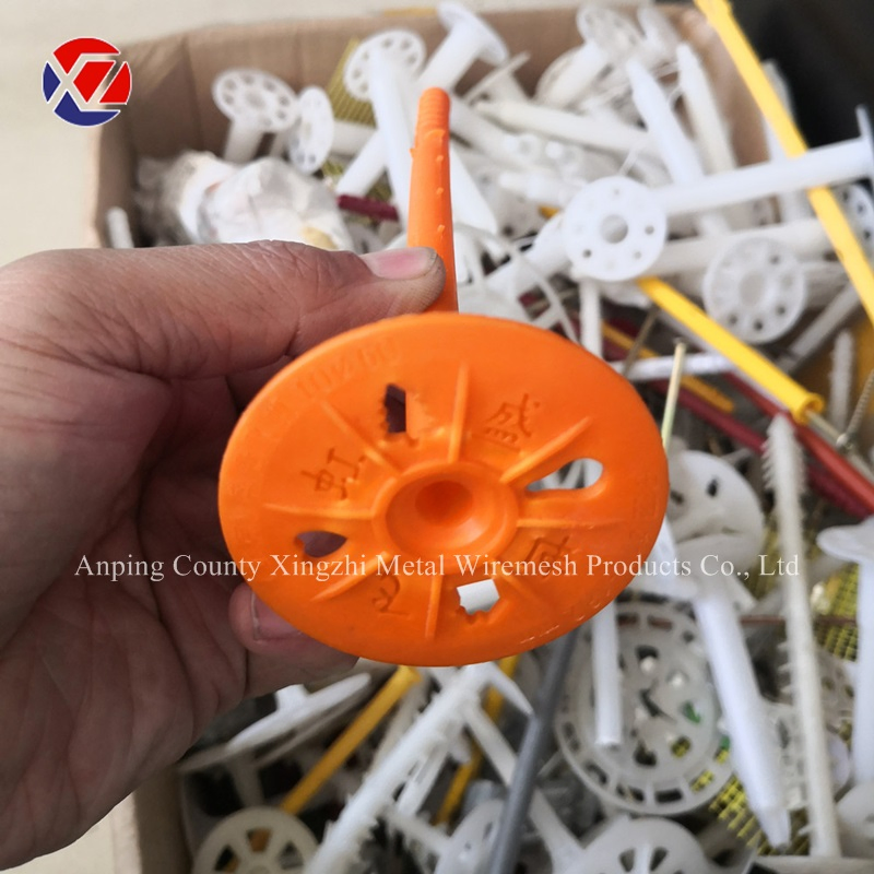 Insulation Fixing Plastic Cap Heat Preservation Nail for Wall Construction (Factory Price)