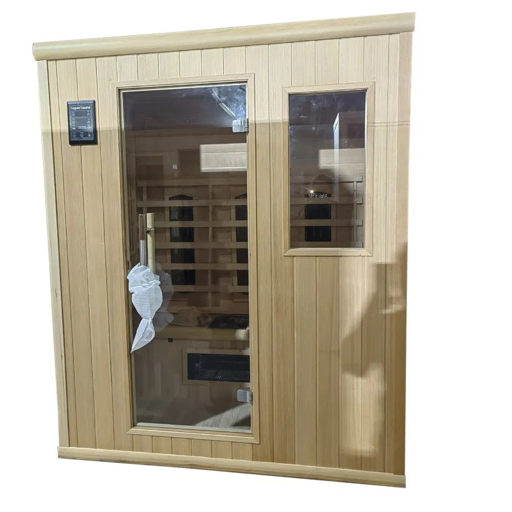 Инфракрасная сауна для дома из канадской тсуги на 1-3 человек