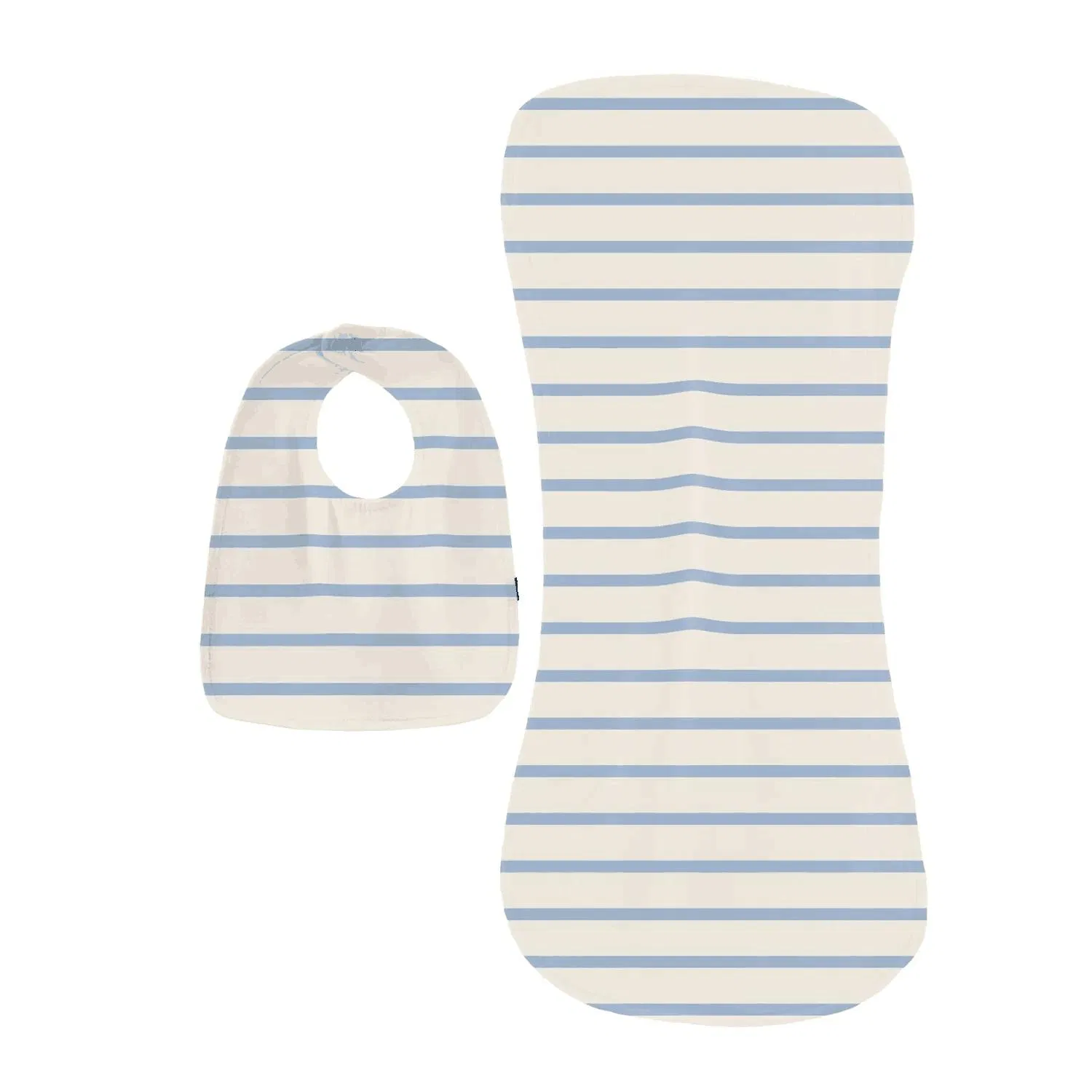 Custom Made Private Label Bamboo Burp Cloth and Bib Set Baby Clothes