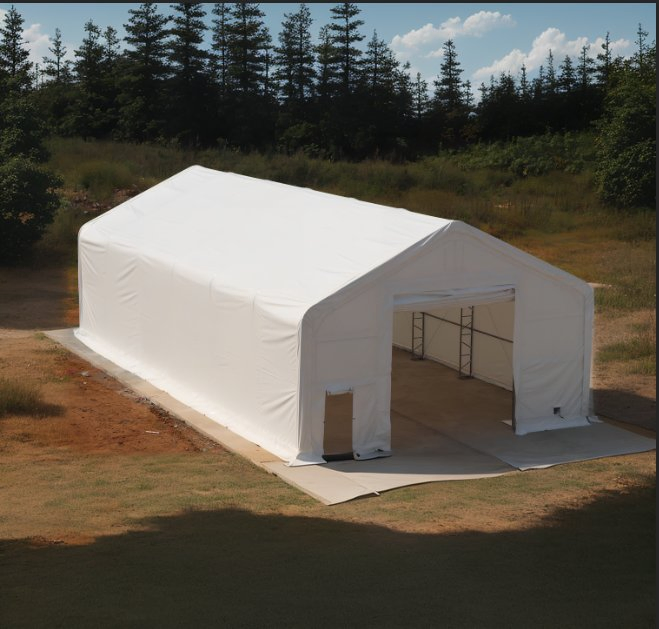 12X21m Weatherproof and Durable Storage Shelter Large PVC Hall Building