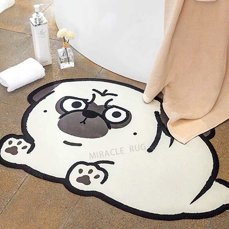 Quick Absorbent Water Diatomite Stone Bath Mat Instant Dry Custom Stone Bath Mat for Bathroom Non Slip