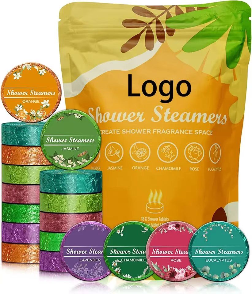 Relax SPA Aromatherapy Shower Tablets with Natural Essential Oils Shower Steamers