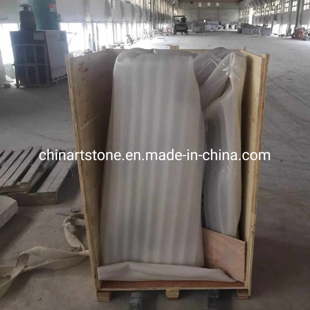 Top Quality Arabascata White Marble Fireplace