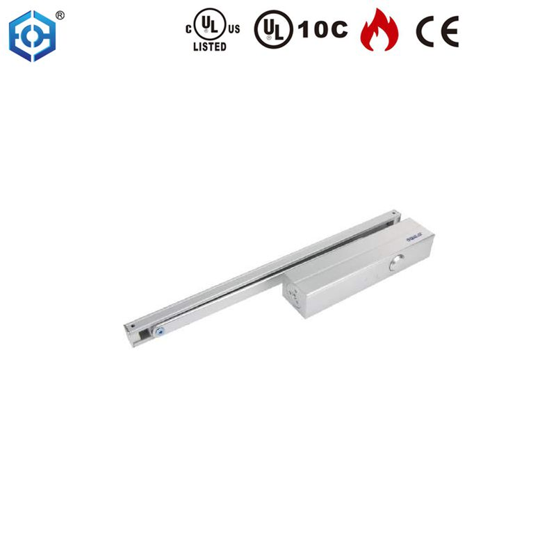 Concealed Door Closer Household Concealed Installation Hydraulic Buffer Slide Rail Positioning