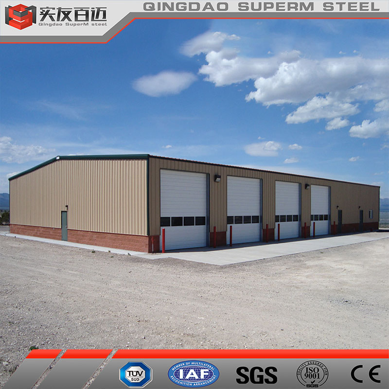 Steel Fabricated Building Industrial Storage Shed Prefabricated Steel Structure Metal Warehouse