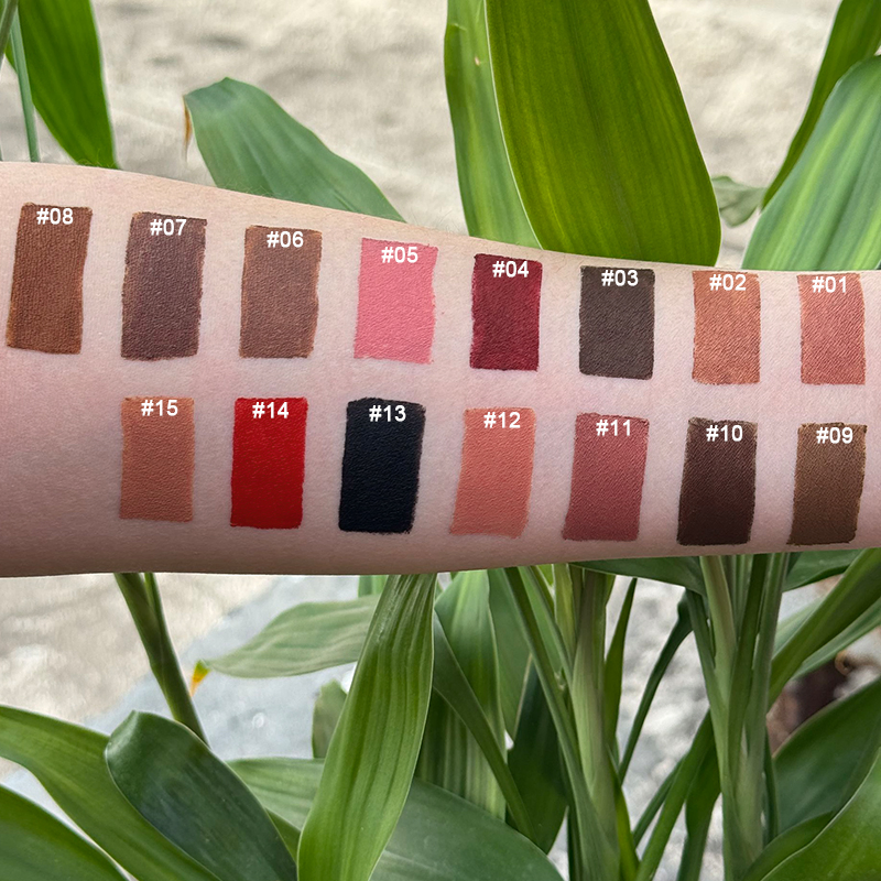Creamy Lip Liner Waterproof Vegan Makeup Lip Pencil Private Label Matte Lipliner