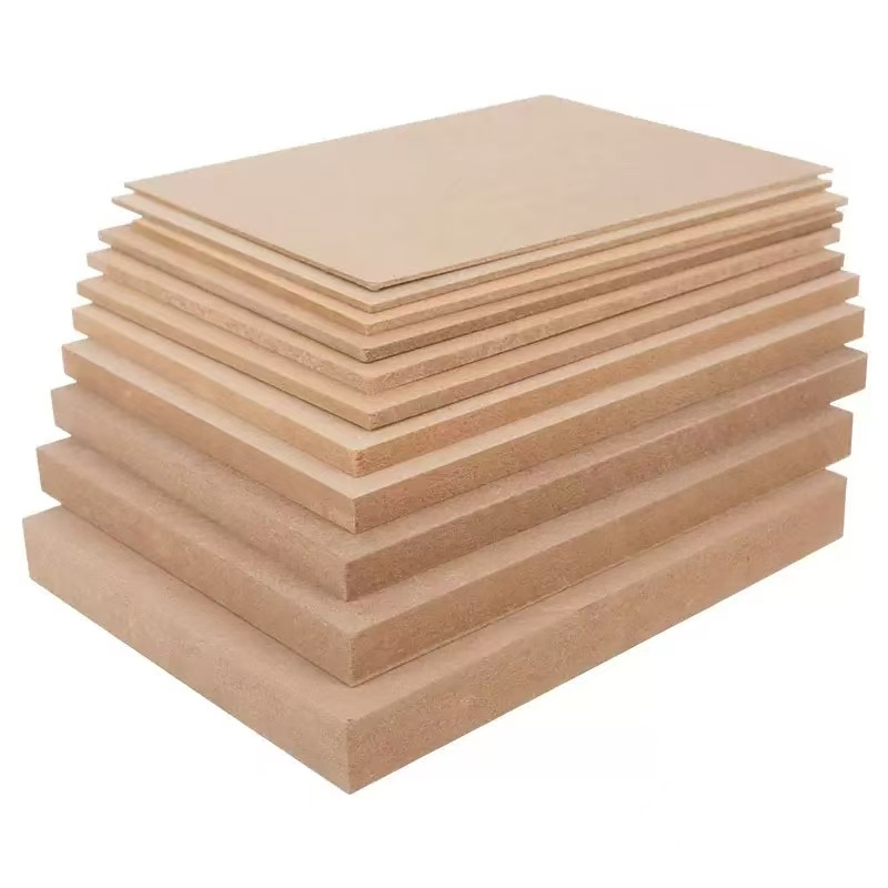 Synchronized Melamine MDF Board 9mm Thickness High Quality MDF