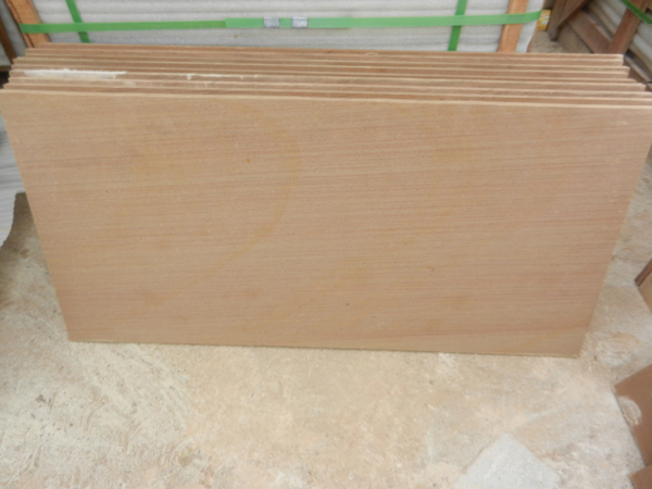 Popular Yellow Wooden Grain Sandstone Tile