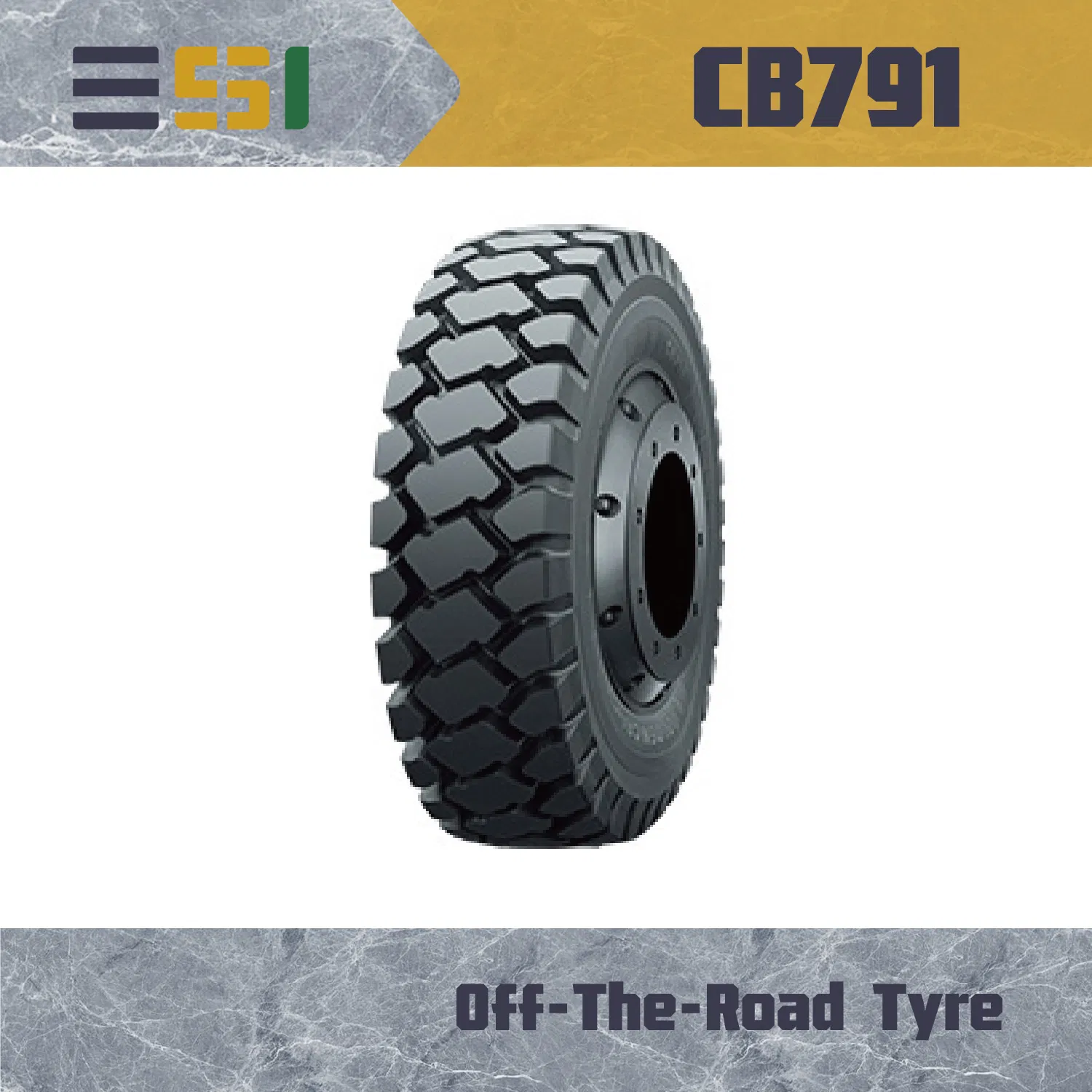 OTR шина для карьерного самосвала 27.00R49 Cat 777E