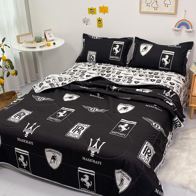Home Collection 100% Microfiber Bedding Set Carton Anchor Theme Kids Quilted Summer Bed Spread