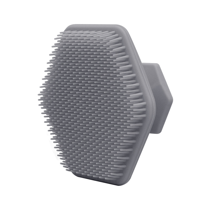 Hot Sale Silicone Face Brush Cleansing & Multi-Function Beard Brush