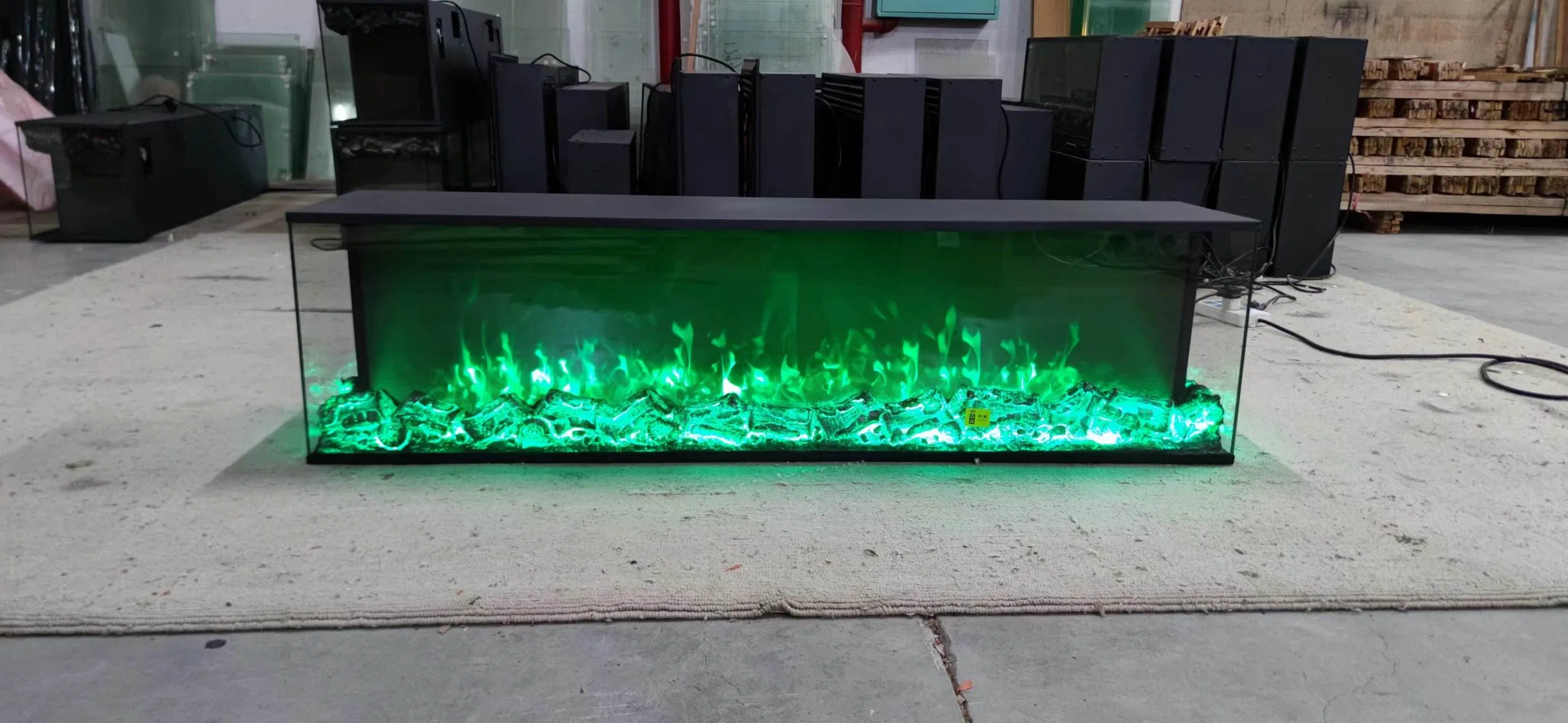Home Appliance Home Furniture 3 Sided Electric Fireplace