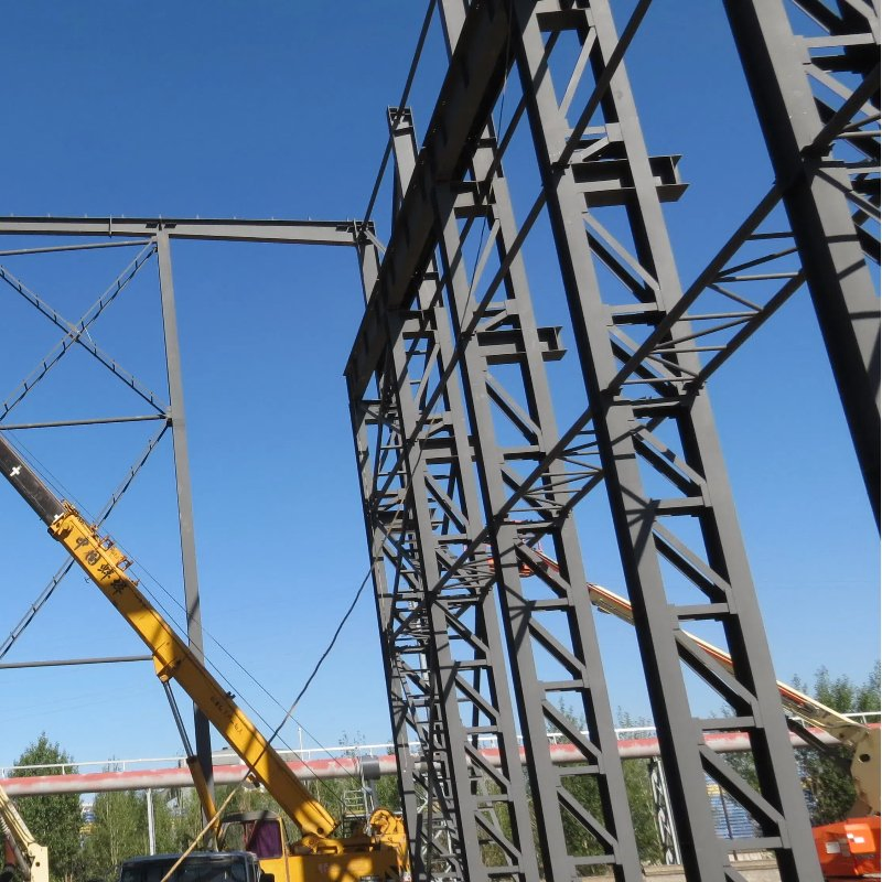 Multi Story Platform in Steel Structure Workshop