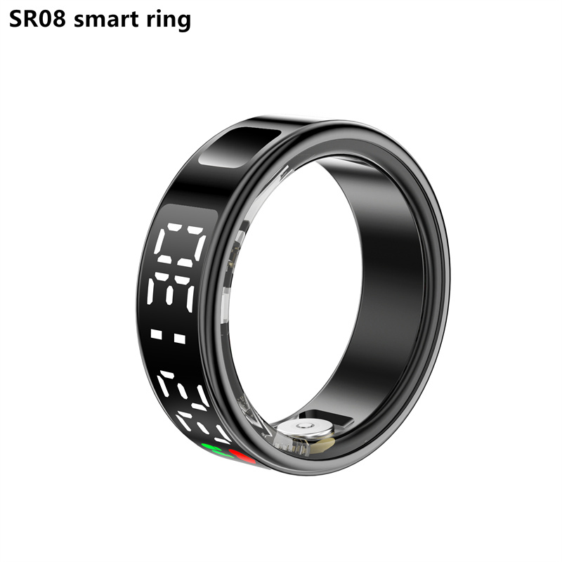 Умное кольцо SR08 с дисплеем для фитнеса и сна