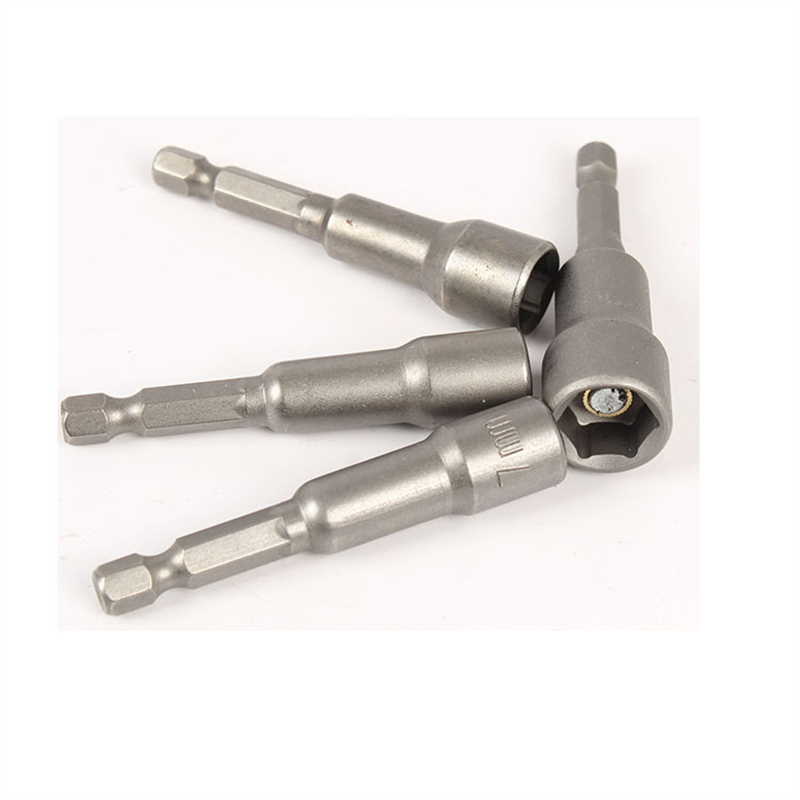 Repairing Tool Kit Power Nut Setter Drill Bit Set 1/4" Hex Socket Adapter Bolt Nut Drivers