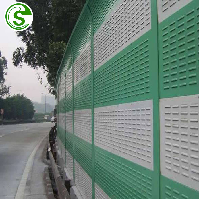 China Noise Barrier Soundproof Fence Panel for Bridge