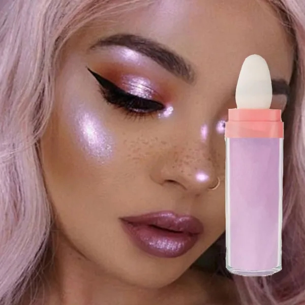 Diamond Highlighter Makeup Loose Powder Fairy Dust Pat Shimmer Powder Highlighter