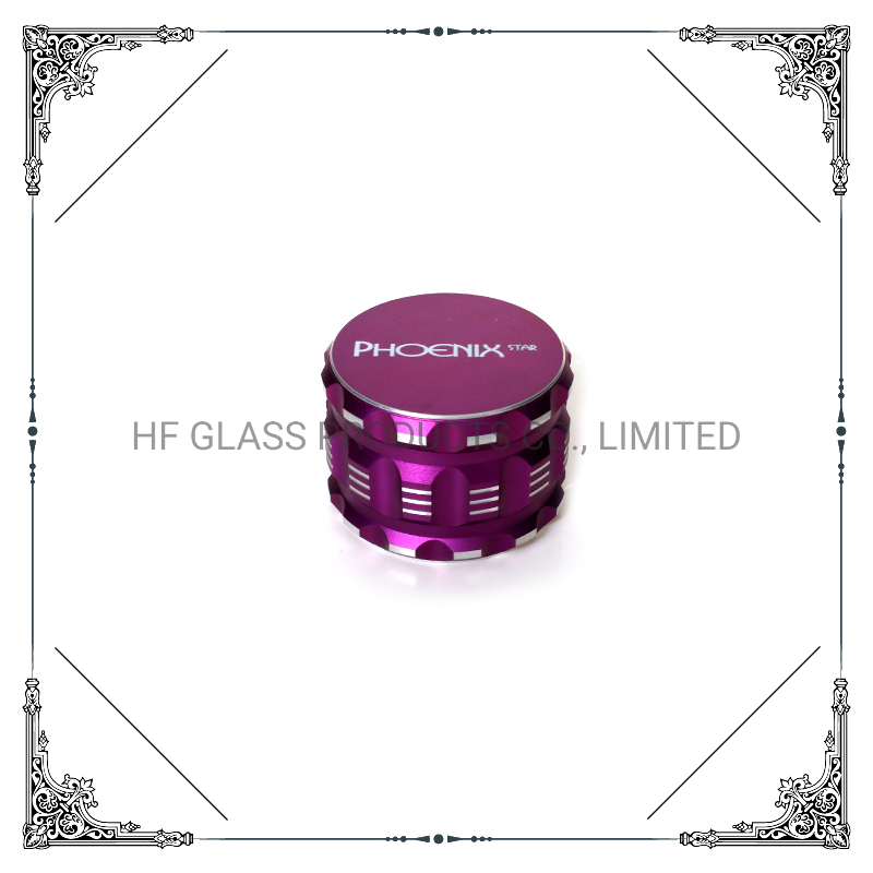 Wholesale Factory Phoenix Top Sale Custom Logo Colorful Aluminum Alloy Smoke Grinder Smoking Grinders Herb Grinder Smoking Accessories
