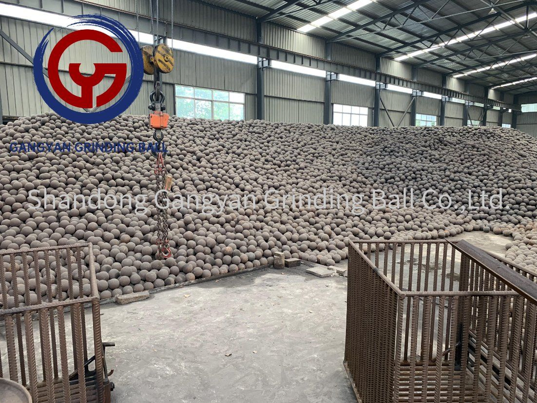 Кованые стальные мелющие шары 60Mn (Dia 65 мм)