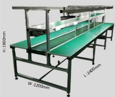 Прочный конвейерный стол для транспортировки материалов