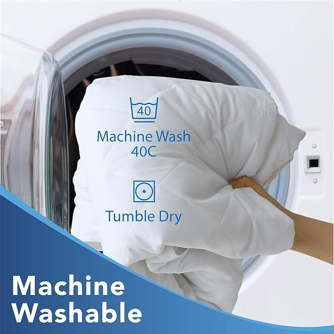 Wholesale Twin Quilted Waterproof 100% Cotton Woven Mattress Cover Comfortable Breathable