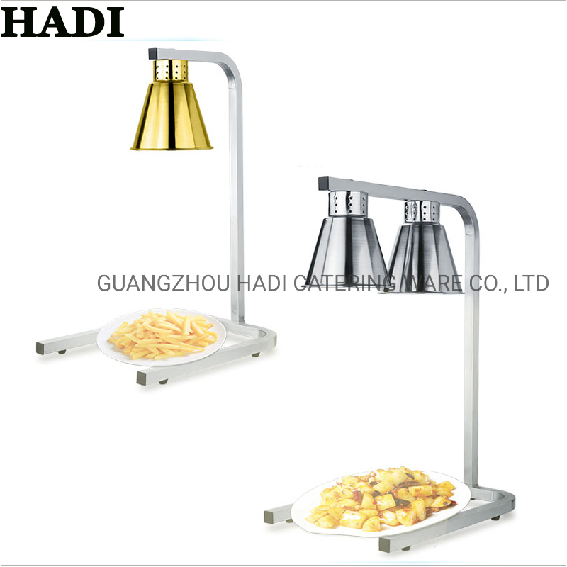 Hadi Wholesale Restaurant Supplies Commercial Kitchen Heat Lights 220V Carving Station Electric Heat Lamp Food Warmer Bulb Light Food for Buffet