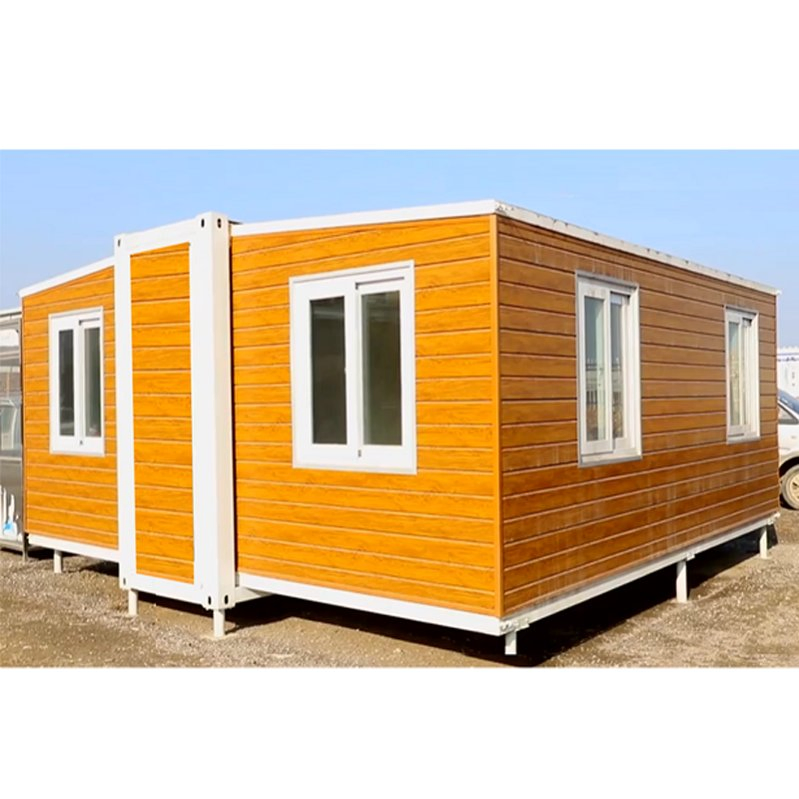Luxury Worker Prefab Log Cabin Poultry Farm Folding Container House Price