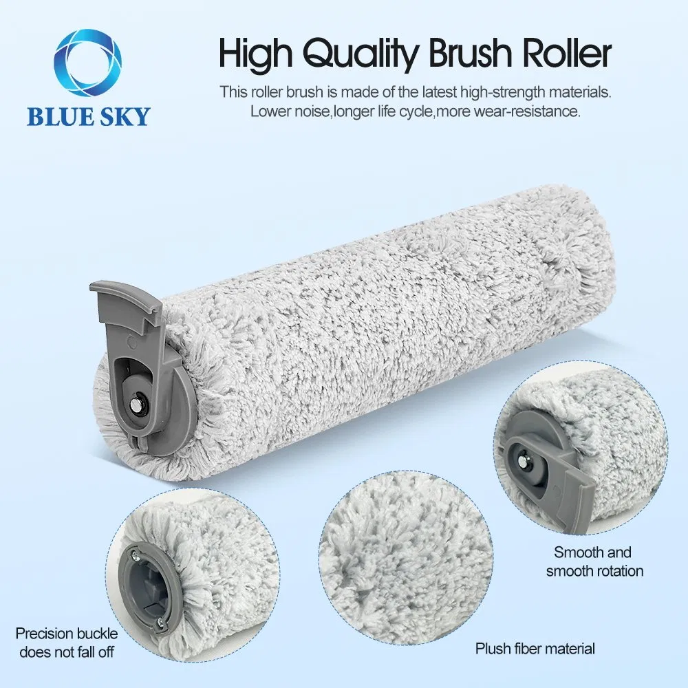 Roller Brush and Filter Replacement Kit Fits for Bissell Crosswave Omniforce 3882 X7 Cordless Vacuum Cleaner