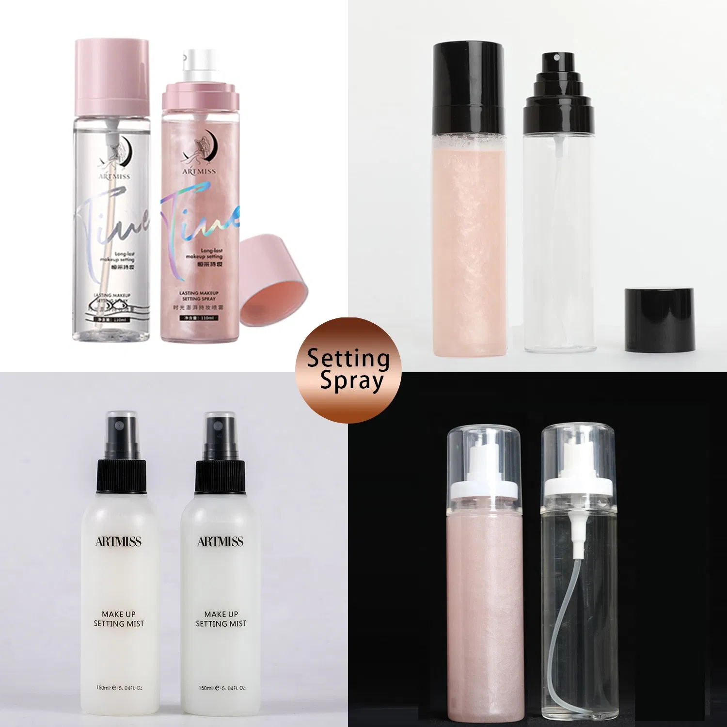 100ml Customized FDA Approved Fix Makeup Master Long-Last Makeup Setting Spray