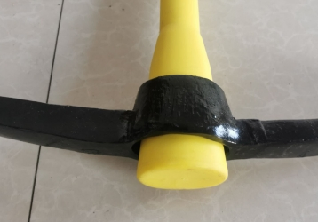 Black Pickaxe and Machine Make Shovel and Hoe