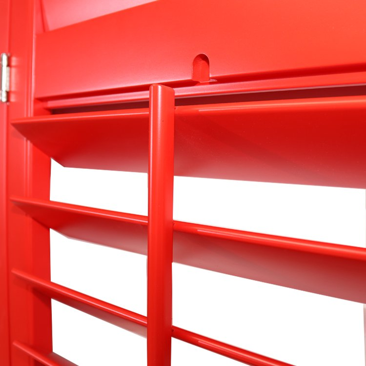 PVC Faux Wood Wooden Plantation Shutters Made to Measure Shutter Blinds