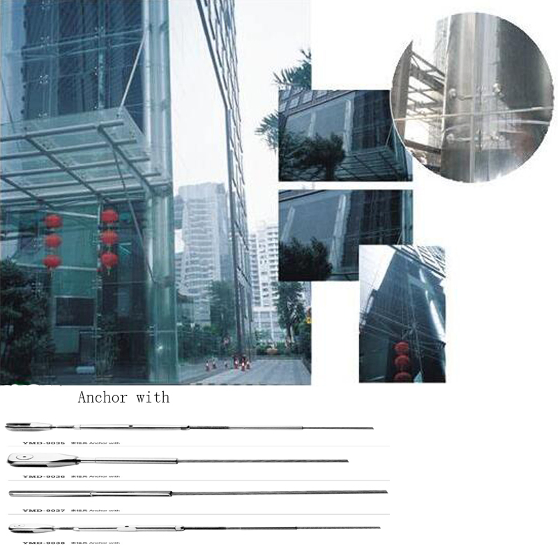 Spinner Spider Clamp Stainless Steel Glass Spider Clamp Fitting