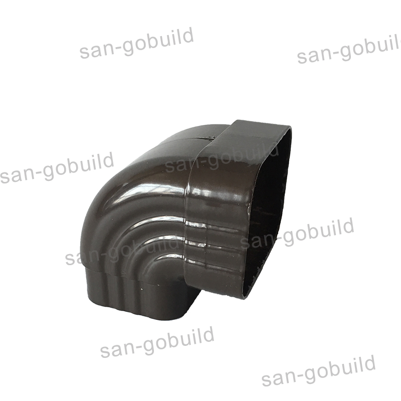 Colorful Roof Drainage System Rainwater Collector Aluminum Roof Water Pipe