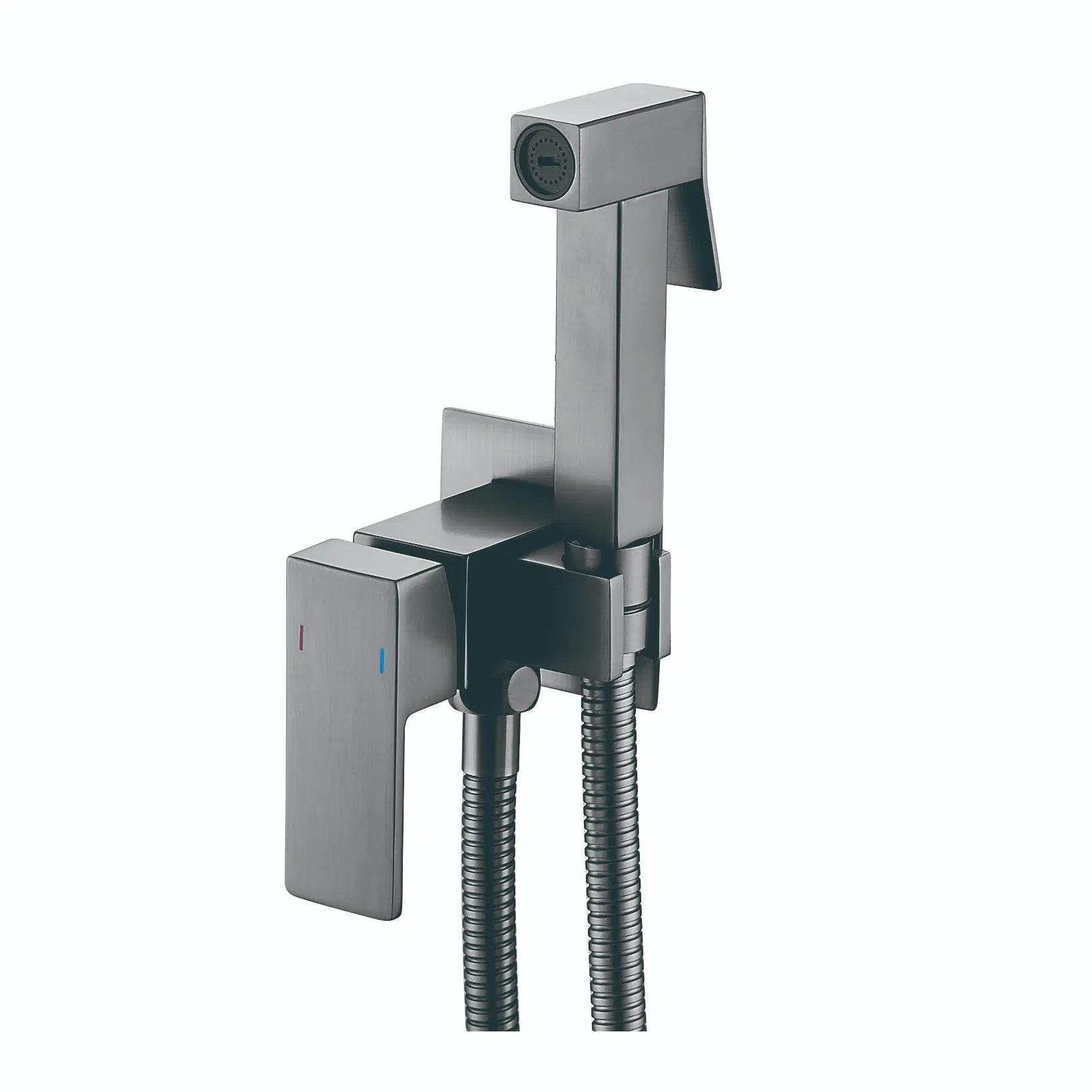 Brass Mixer Bathroom Sanitary Square Design Bidet Faucet3306306ab