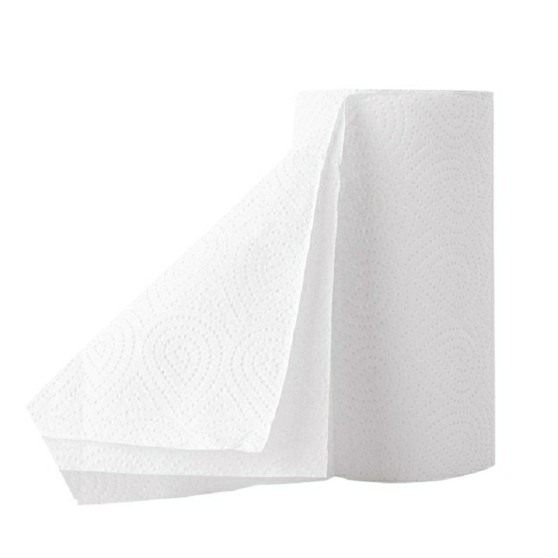 Cleaning Oil Absorption Hygienic Embossed Kitchen Towel Roll