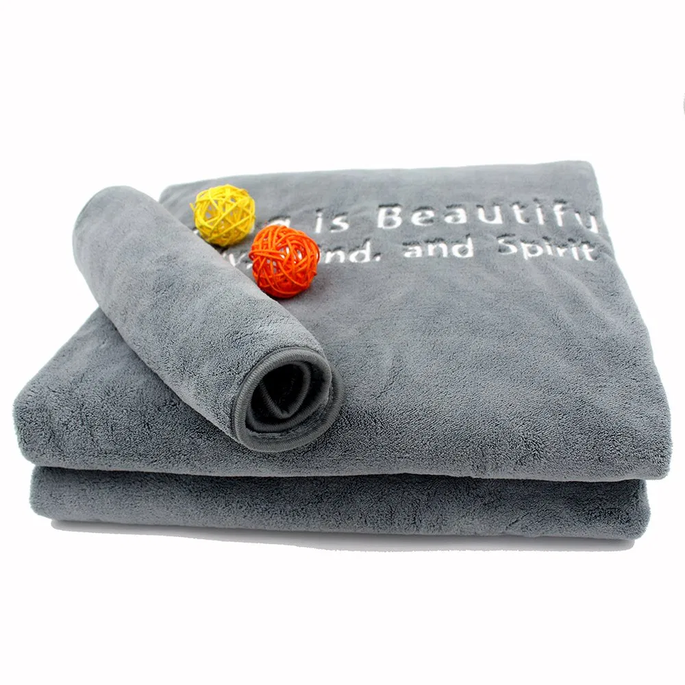 Stain Resistance Recycled Super Soft Microfiber Coral Fleece Plush Sofa Couch Cover Blanket for SPA Beds