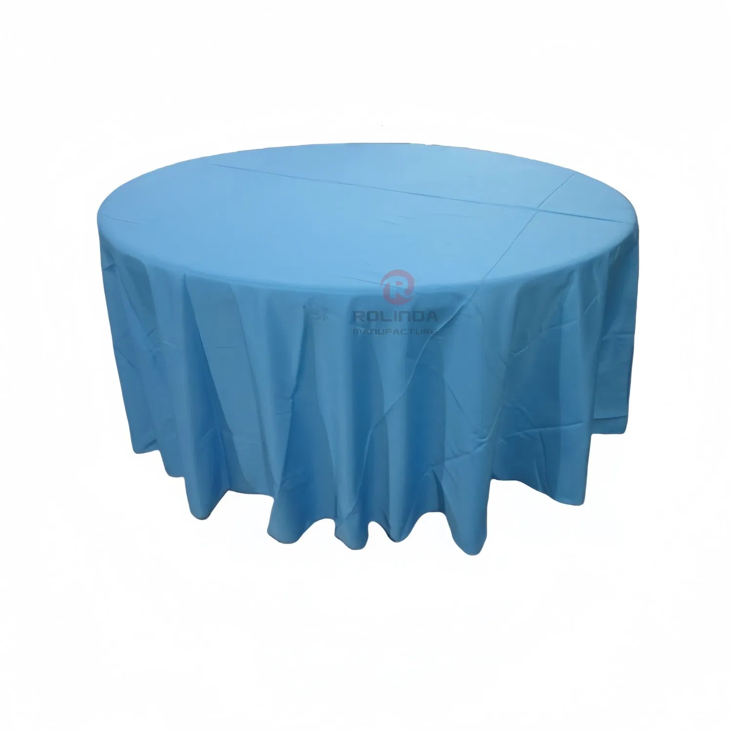 60 Inch Gold Round Table Skirt Cover for Weddings Parties Tradeshows Tablecloth