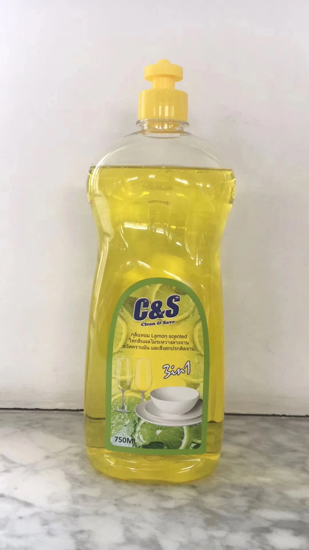 Apple Fragrance Powerful Oil Remove Dish Washing Detergent Liquid 500g