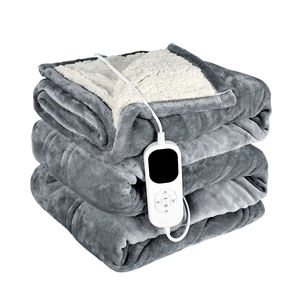 Emf Shielding Velvet Blanket Made with Silver Conductive Fiber, Radiation-Free Rug and Silver Fiber Blanket for Airplane Trip