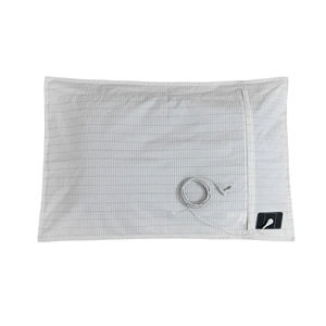 Modern Conductive Silver Fiber Grounding Pillowcase with Essential Grounding Cord – Your Pathway to Enhanced Sleep & Pain Reduction