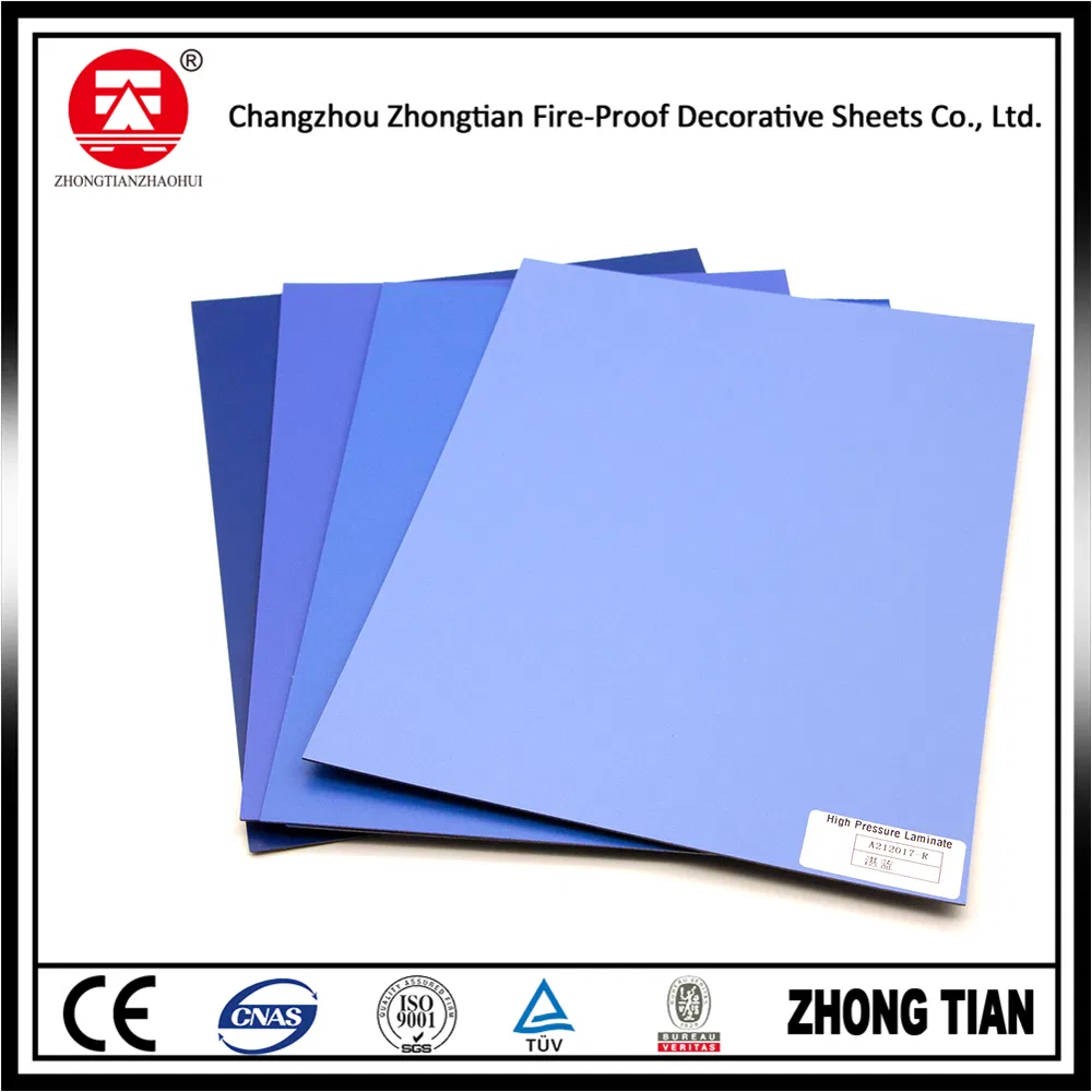 1220X2440mm Phenolic Resin Compact Laminate Board HPL High Pressure Laminate